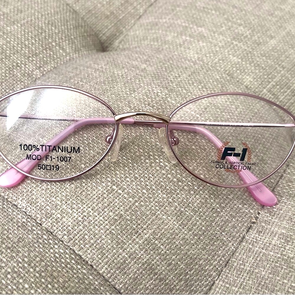 Pink Titanium Women's Glasses